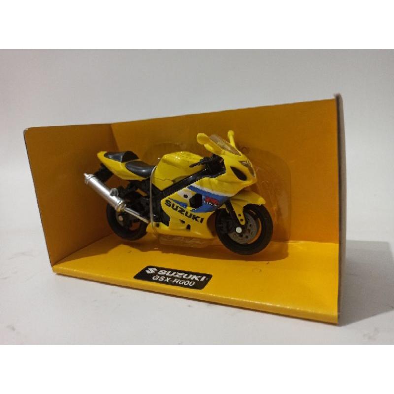 DIE-CAST Motor Suzuki GSX R600 2005 1:18