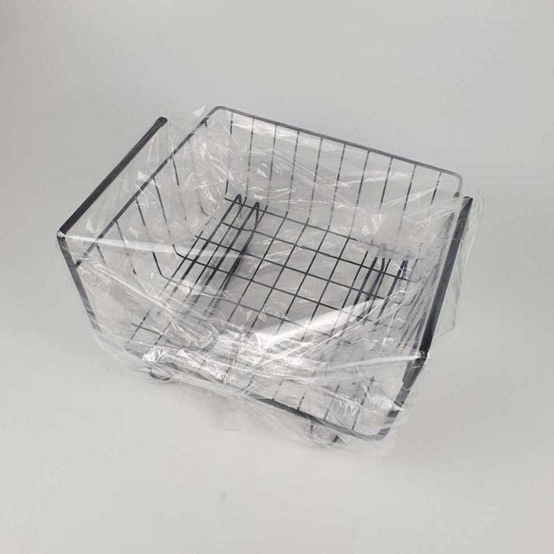 KITLOVE Rak Gantung Cabinet Door Organizer Storage Basket Rack Hitam - IFB41