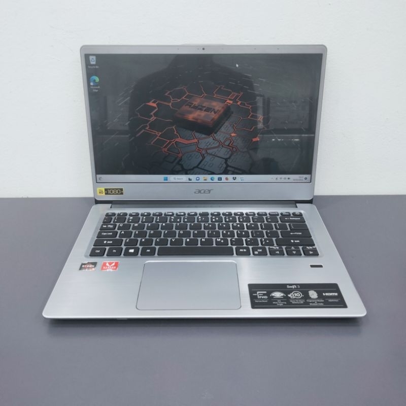 Laptop Acer Swift 3 Amd Ryzen 5-3500U RAM 4GB SSD 512GB FULSET