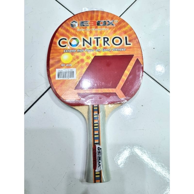 Bat pingpong bet tenis meja Ebox Control