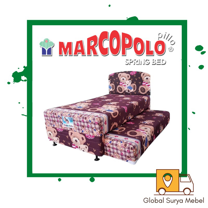 Kasur Marcopolo Spring Bed Tipe 2 in 1