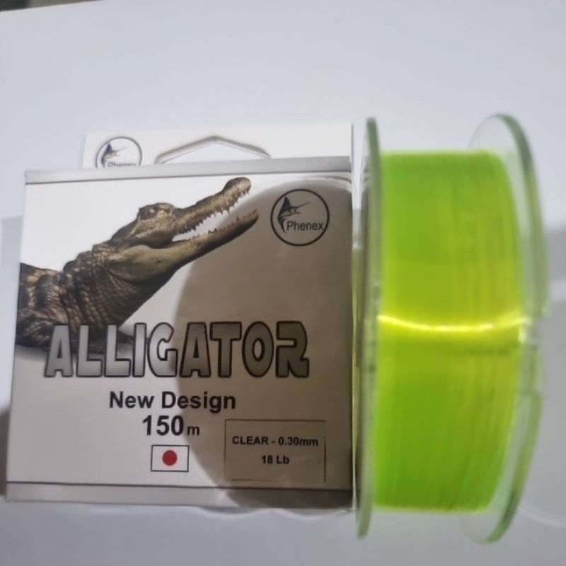 [bayar ditempat] SENAR PHENEX ALLIGATOR clear 150m