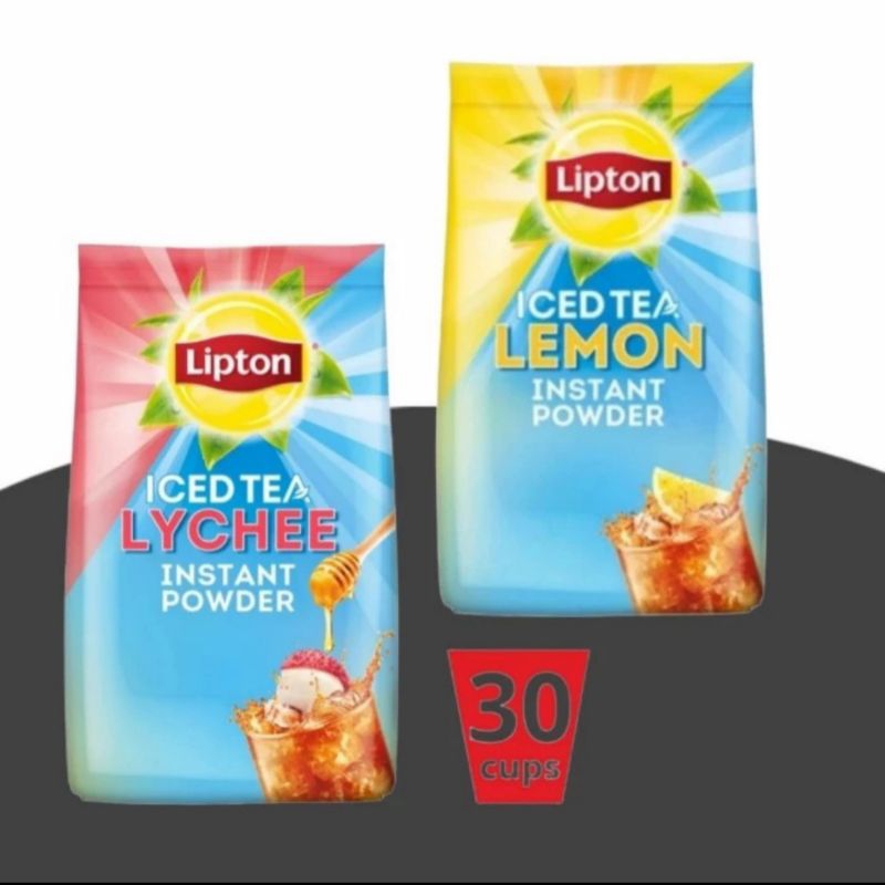 

lipton ice tea lemon 510 gr / lychee 510 gr / ice tea / drink powder