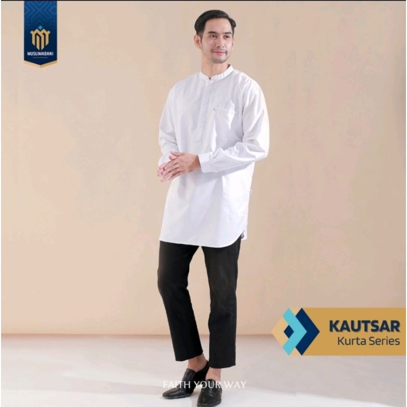 Baju Koko Kurta Lengan Panjang Muslimadani Seri Kautsar