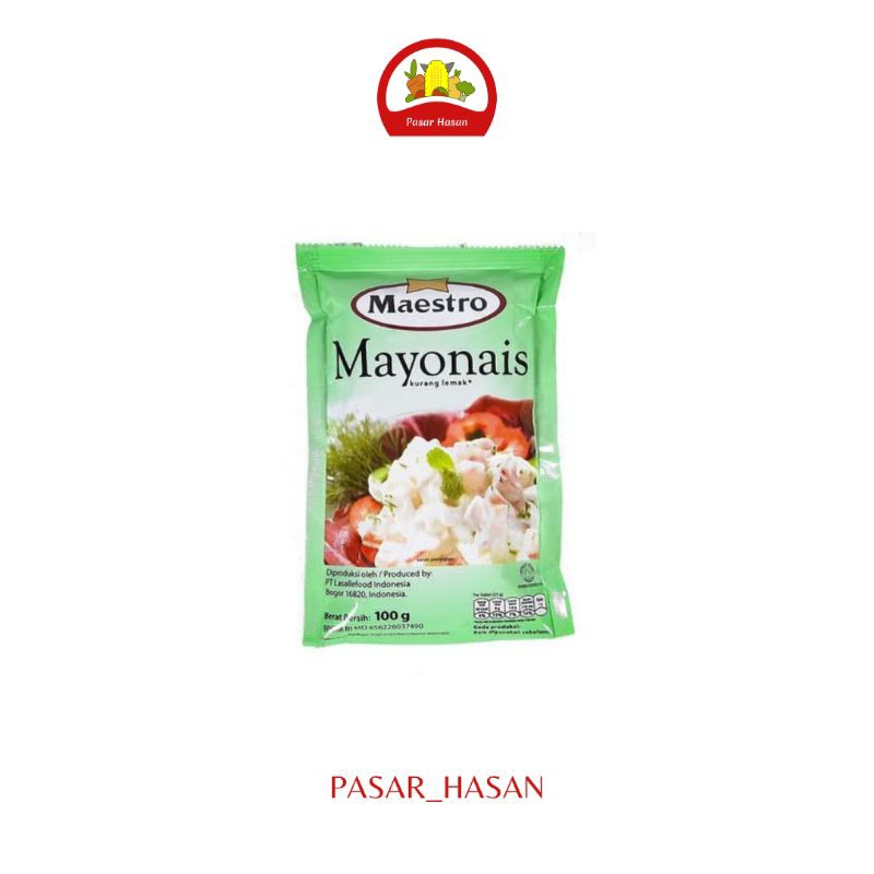 

100gr Mayonaise Maestro Mini Pouch | Frozen Food | Pasar Hasan