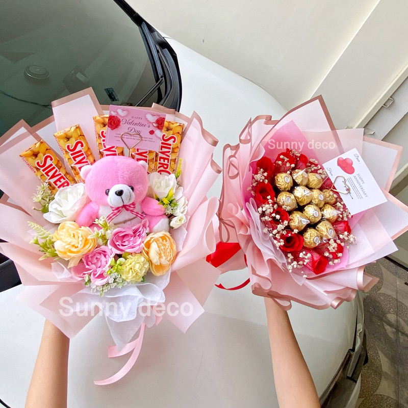 Buket Cokelat Ferrero | kado valentine | buket uang | buket ulang tahun murah | buket valentine | buket wisuda | wedding bouquet| buket anniversari | buket snack buket jakarta balerina buket ballerina hand bouquet kado hari ibu