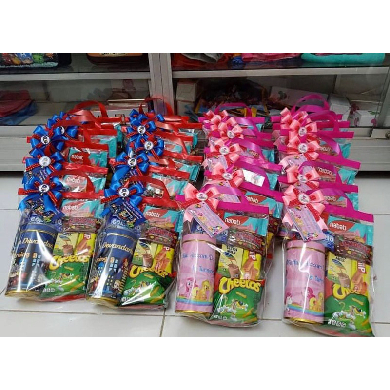 

Snack Ulang Tahun | Snack Hari Raya Idul Fitri | Angpau untuk anak