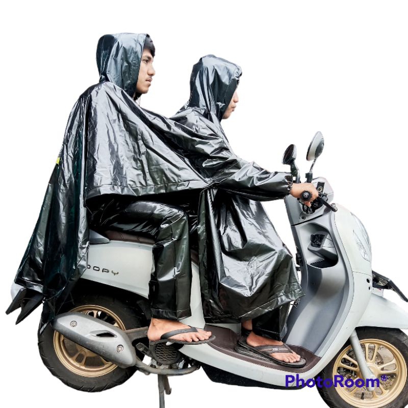 Jas Hujan Rotec Ponco 2 Kepala 2 Celana Brandie Jumbo Extra Jumbo XXL