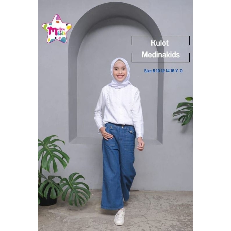 [GQ307] Celana Kulot Medina Kids