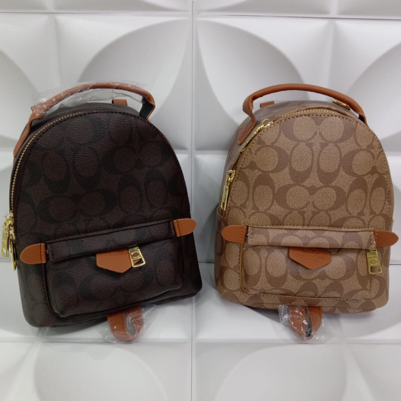 tas ransel coach mini ukuran 17x20