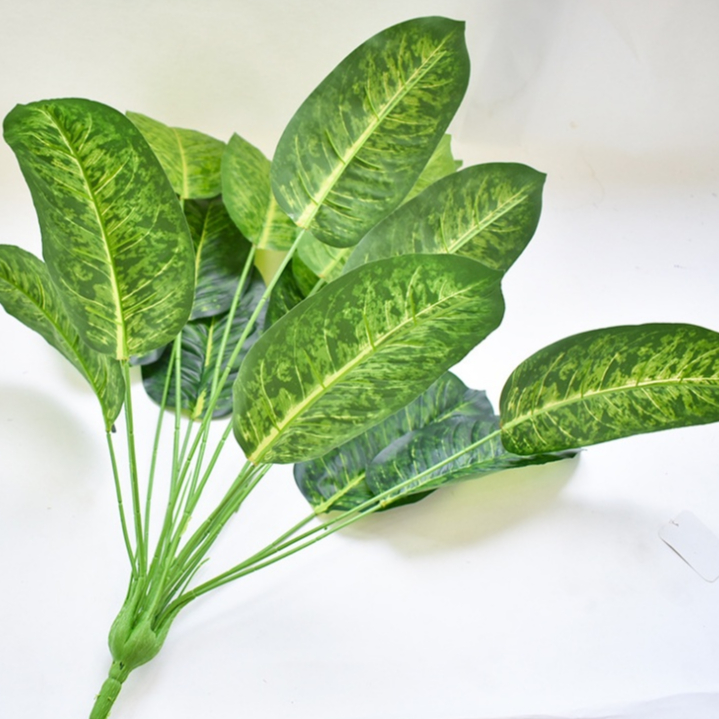 Tanaman Hias Plastik Bunga Daun Monstera Sintetis Hiasan Dekorasi Pajangan Rumah Artificial Plants Azgalery PBP40