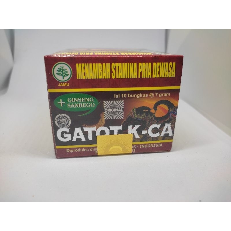 [GROSIR] JAMU SERBUK GATOTKACA - Lebih Dhasyat dan joss - Harga grosir