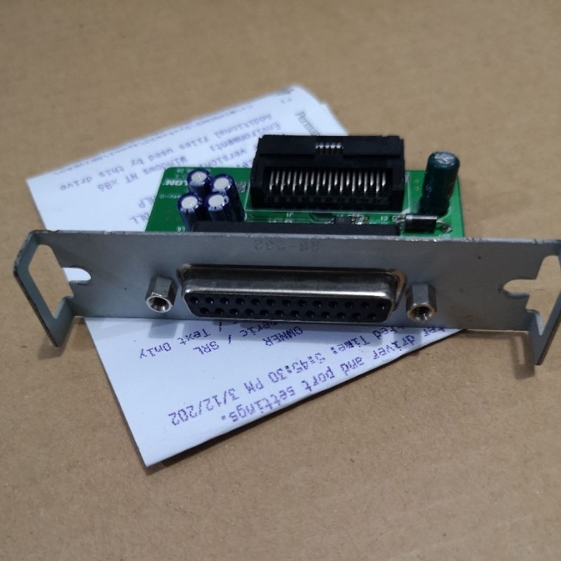 Interface Port Pararel LPT atau Serial RS232 untuk Printer Samsung Bixolon SRP-275
