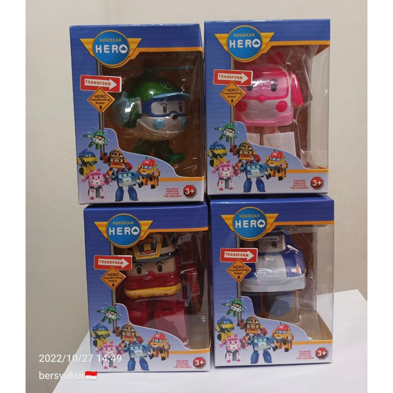 Mainan Robot Poli Helly Robocar poli Robot Poli