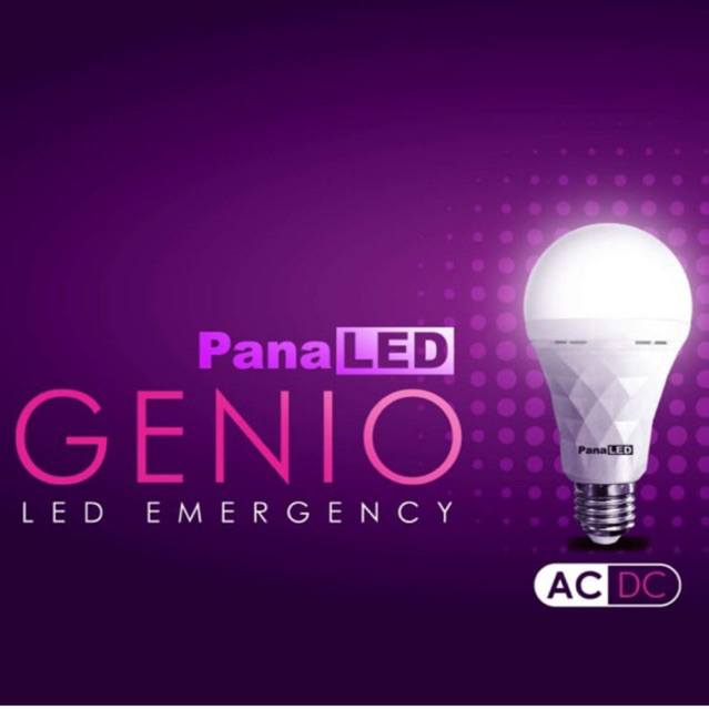 Led Emergency Panaled GENIO 9w 12w 18w - Magic Lamp Battery