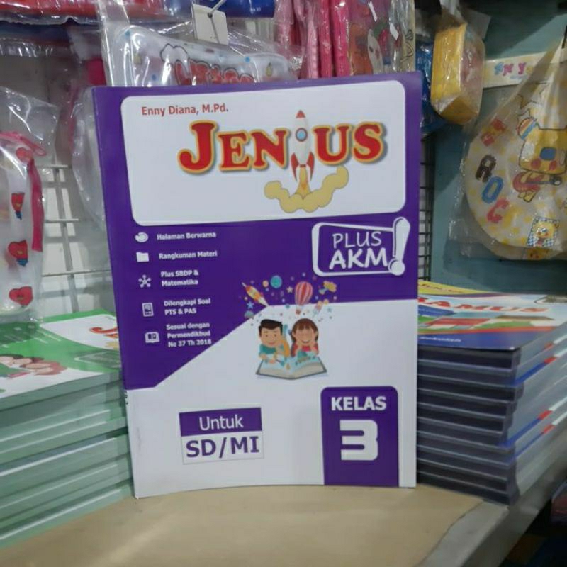 JENIUS LATIHAN SOAL TEMATIK SD/MI KELAS 3 SEMESTER 2-KURIKULUM 2013-AIM