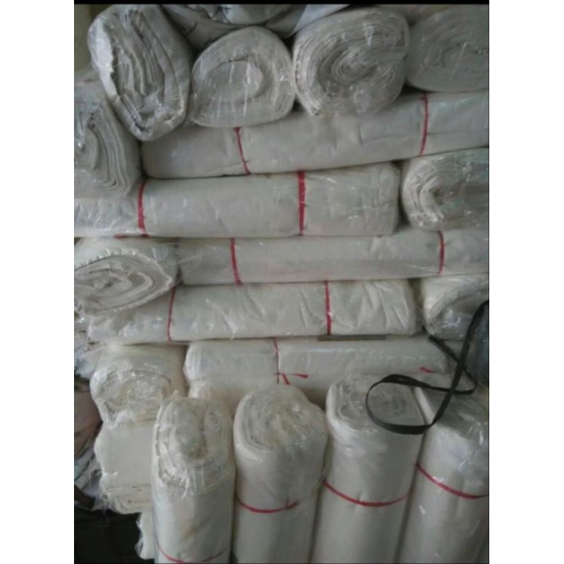Kain Blacu Waxing Menyulam Kerajinan Tangan 1roll Lebar 155cm