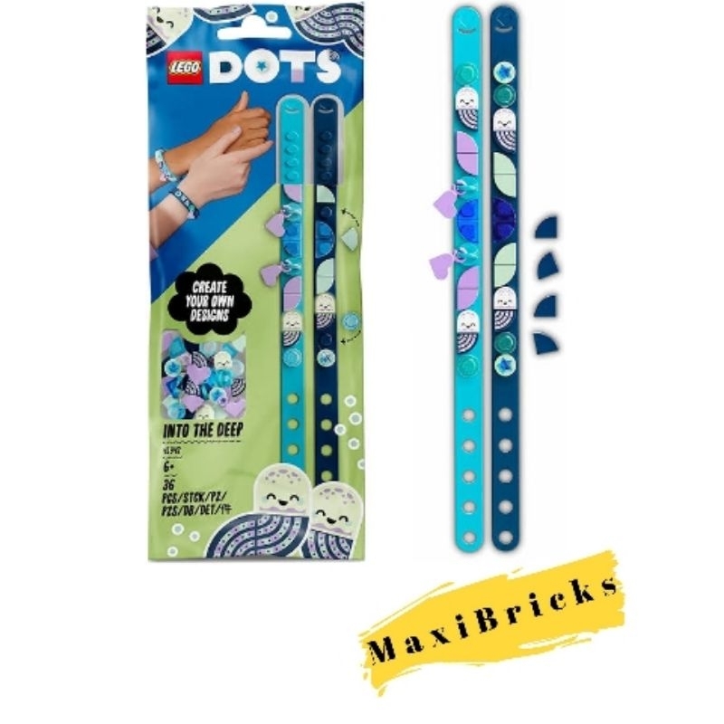 LEGO Dots 41942 Into the Deep Bracelets with Charms Bracelet Kit