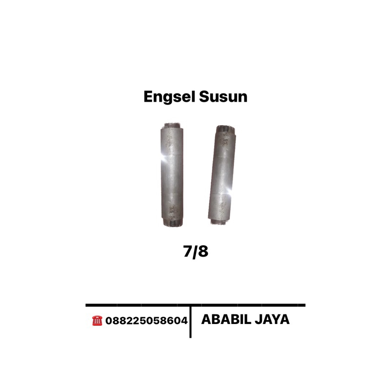 engsel besi/engsel susun 3/engsel bak truk, ukuran 7/8