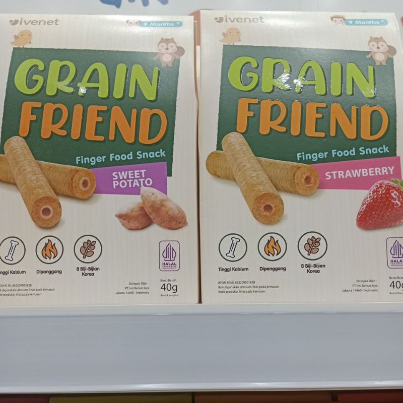 Ivenet Grain Friend Biscuit 40gr - Korean Snack