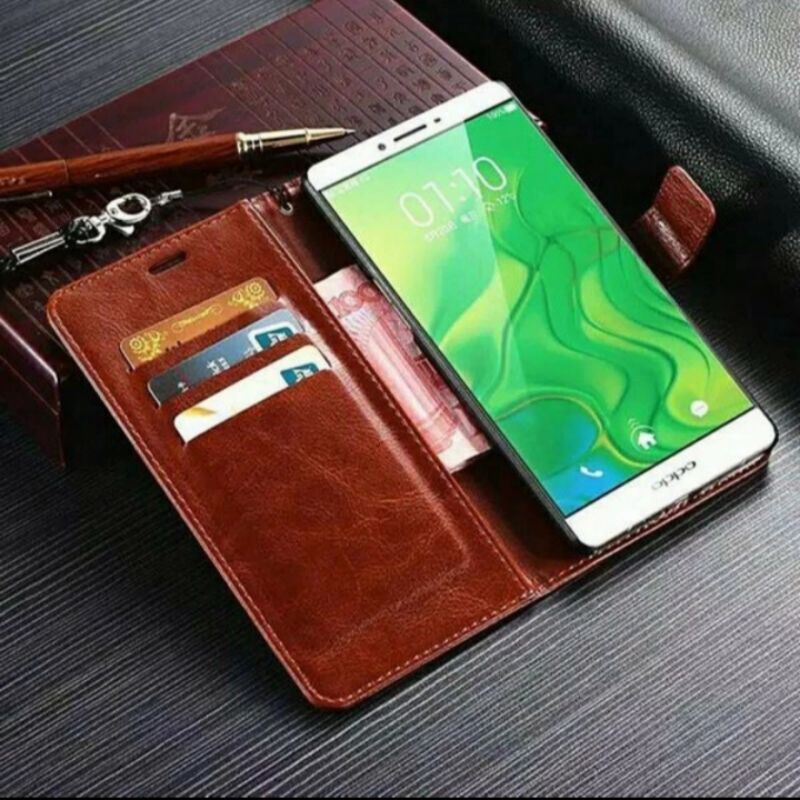 FLIP COVER BOOK REALME X3 / REALME C25 / REALME C75 / Realme C71 / Realme C53 SARUNG BUKU HANDPHONE
