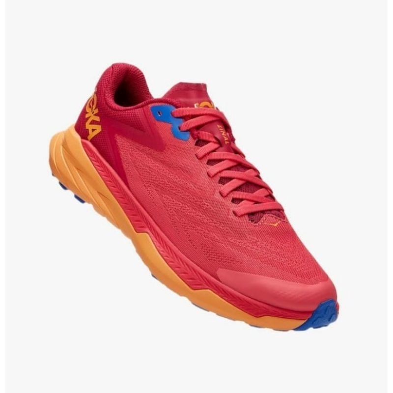 Hoka One One Zinal Women's Trail Running Shoes - Orange