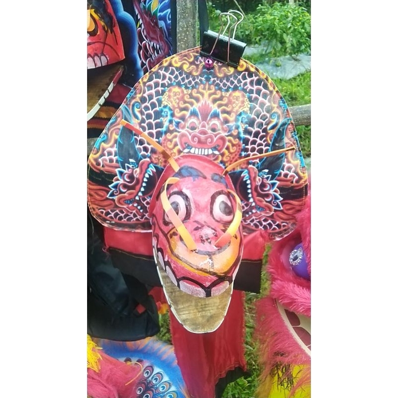 mainan barongan devil anak