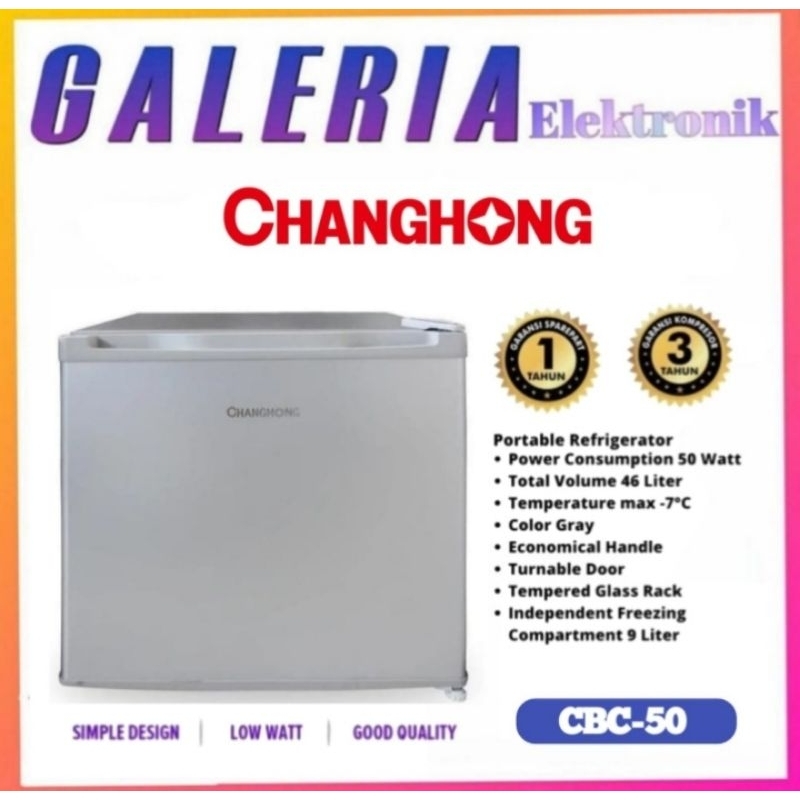 KULKAS PORTABLE CBC 50 / CBC50 / CBC-50 KULKAS MINI BAR CHANGHONG