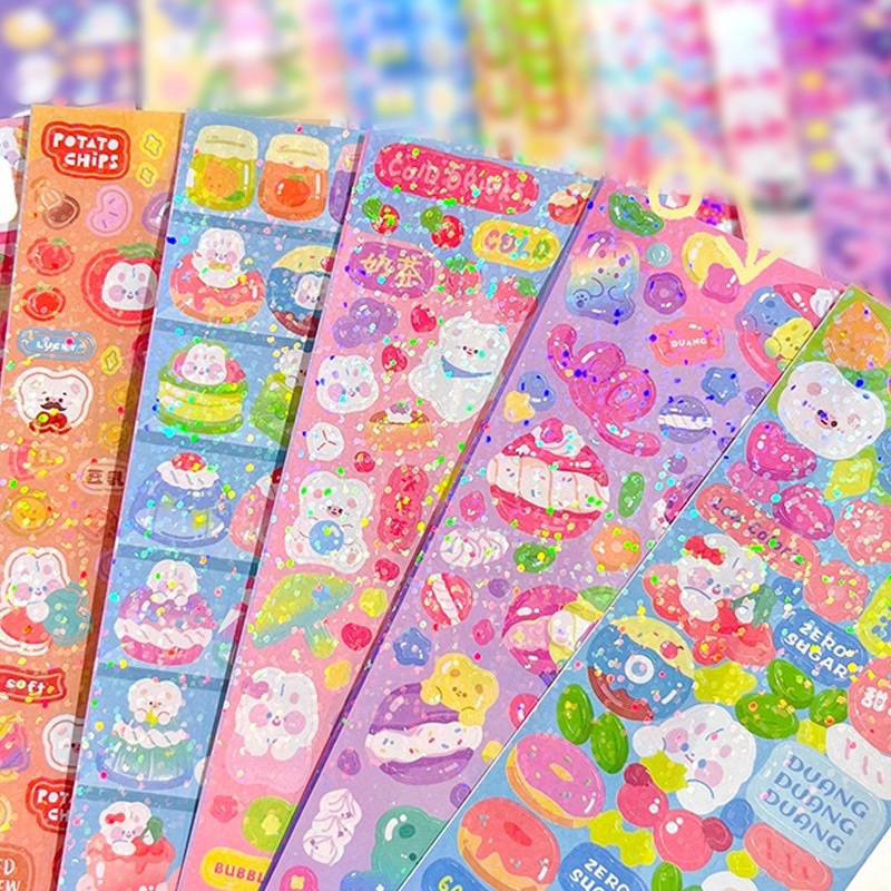 

Stiker Blink Hologram 5pcs - Stiker Dekorasi Aneka Motif