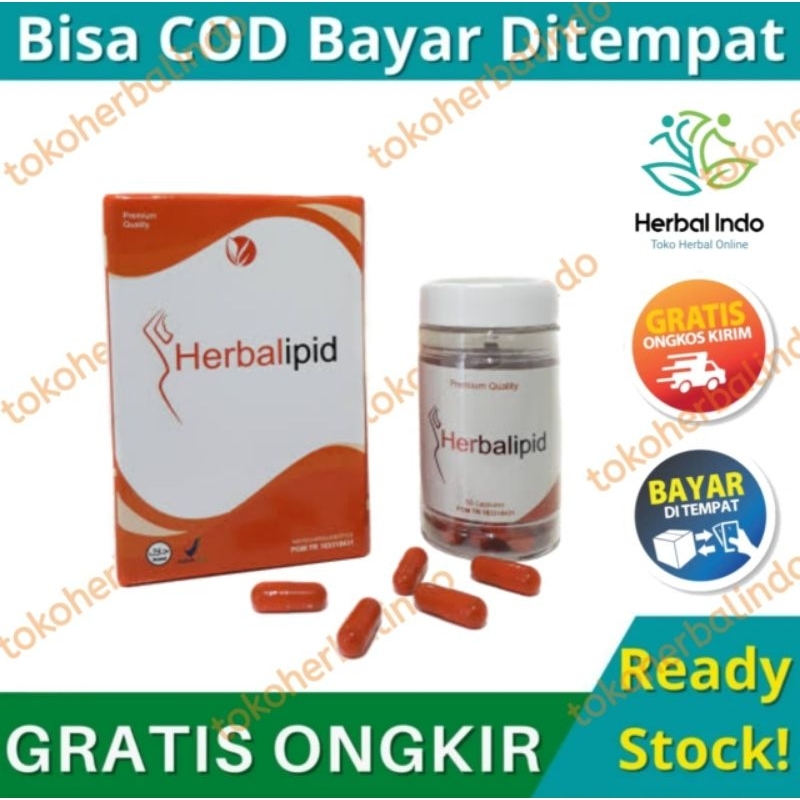 Herbalipid Obat Diet Herbal Alami Original BPOM