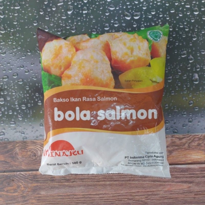 

MINAKU BOLA SALMON 500GRAM