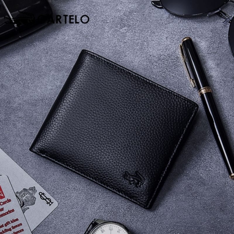 Cartelo dompet pria lipat kecil classic