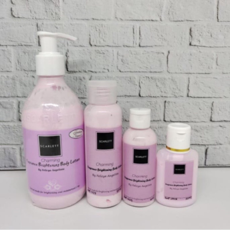 Scarlett Mini Body Lotion 30ml 60ml | Scarlet Tester | Skarlett kecil imut menggemaskan-Charming