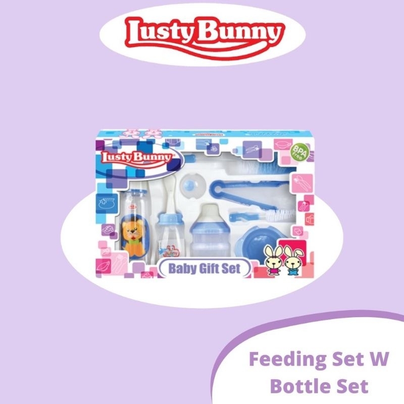 LUSTY BUNNY FEEDING SET 8PCS LB1848