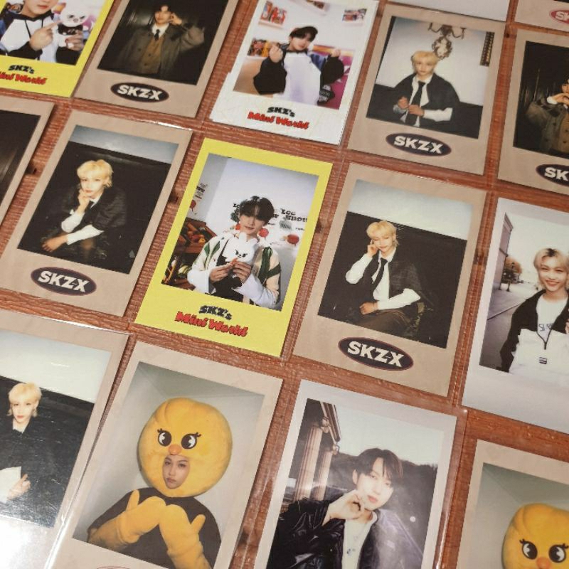 [Baca deskripsi] Stray Kids polaroid mini world beyond live unlock