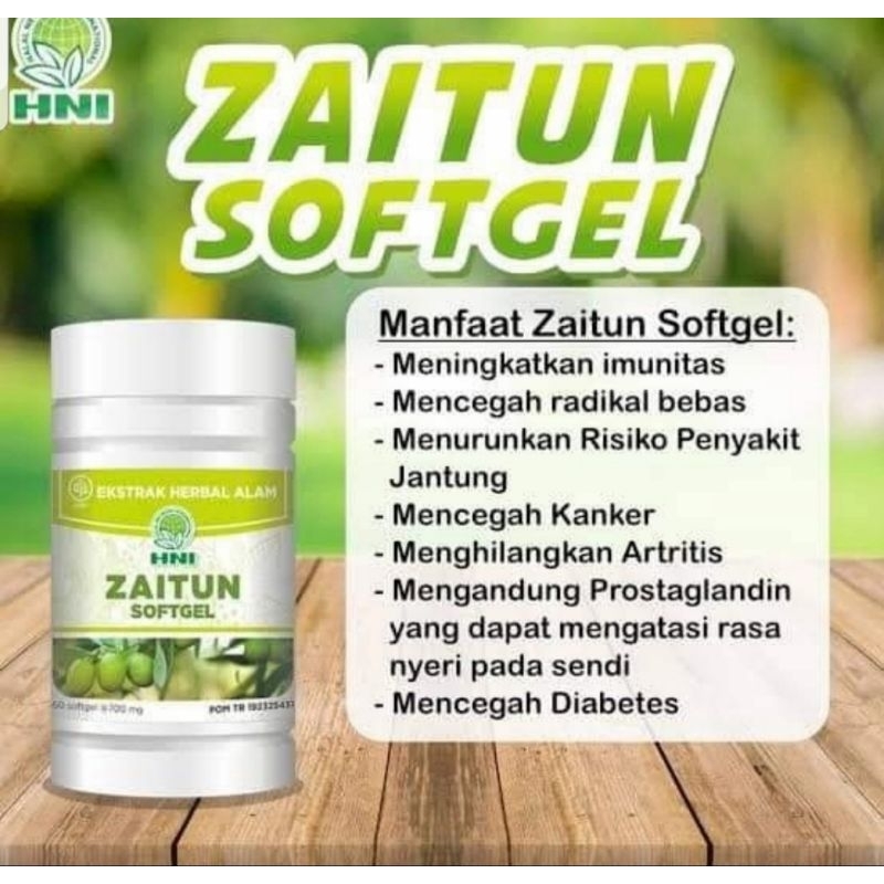 ZAITUN SOFTGEL HNI atasi Nyeri Sendi