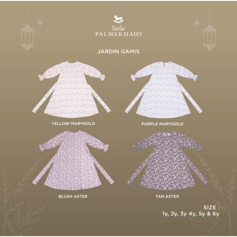 Little Palmerhaus Jardin Gamis - Gamis Anak