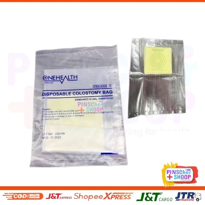 Kantong Kolostomi Disposable Colostomy Bag Onehealth Satuan