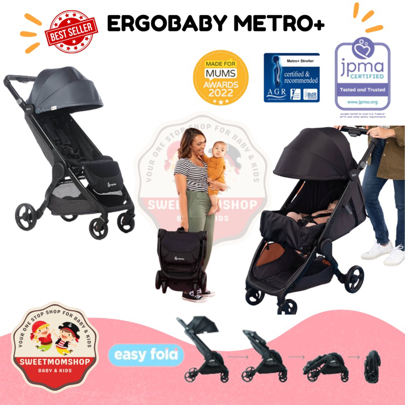 Ergobaby metro+ stroller anak cabin