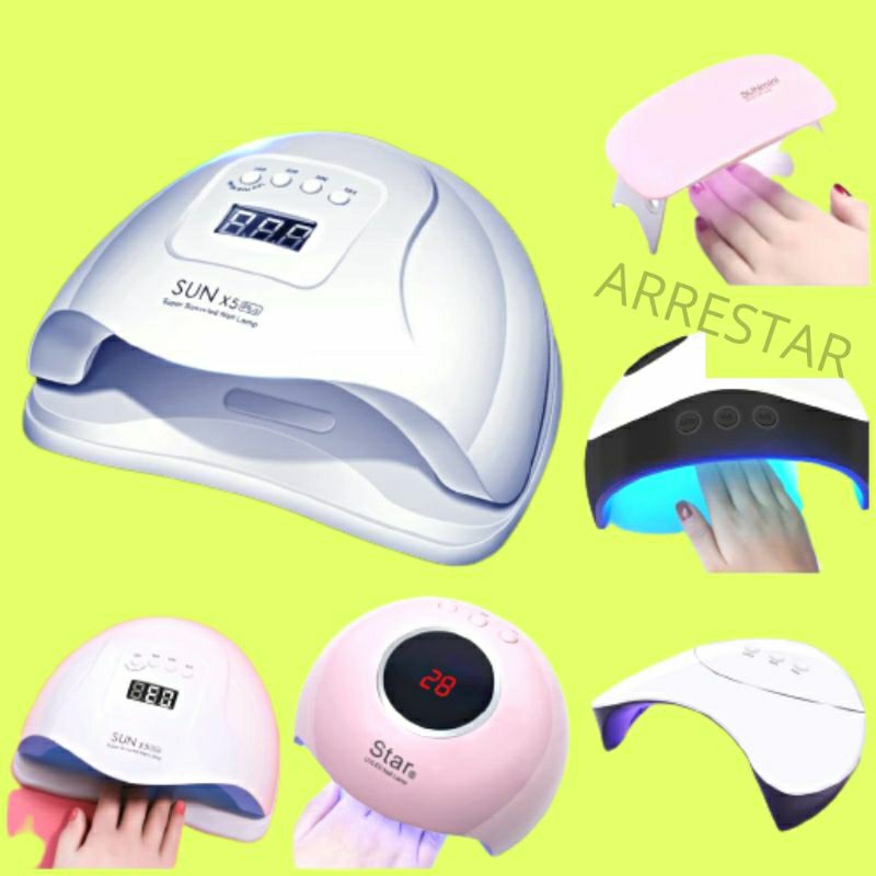 Bisa COD Pengering Kutek Kuku UV LED Nail Dryer 72 W 36 LED X5 Plus ORIGINAL Biutte.co