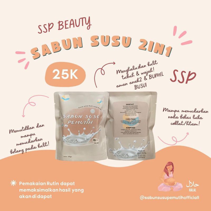 [NSM] Sabun Susu Pemutih BPOM