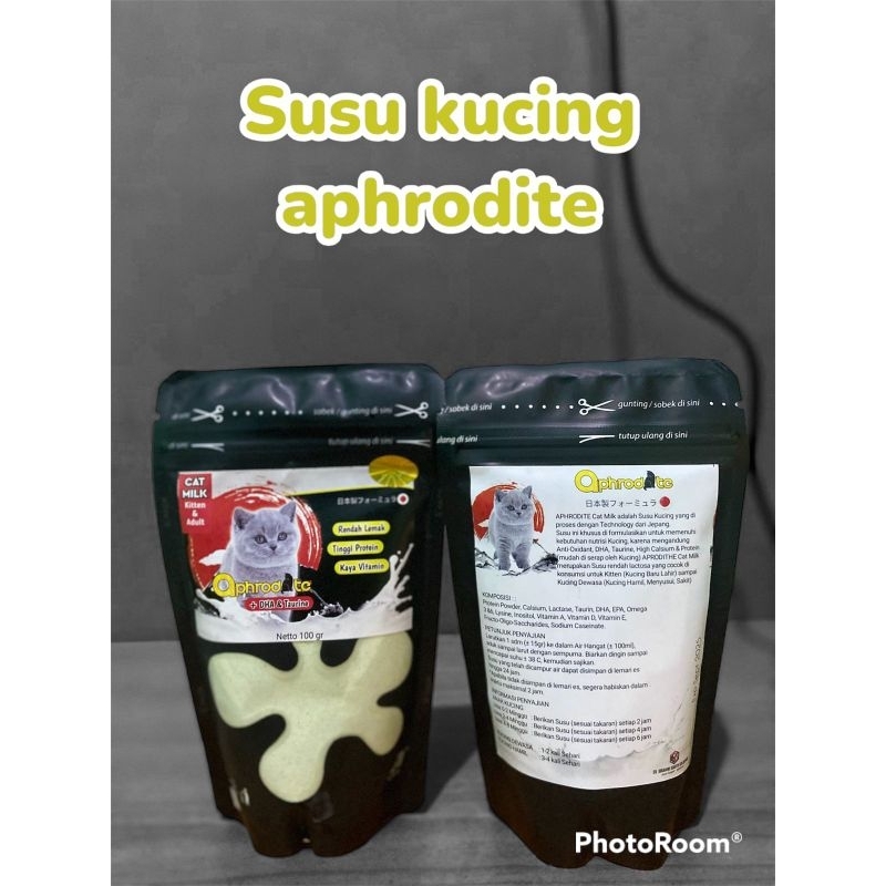 SUSU KUCING NEKO CAT MILK // APHRODITE ANAK KUCING KAMPUNG ANGGORA PERSIA | 100gr( TERMURAH )