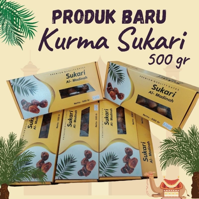 

Kurma Sukkari Al Qasim 500 gr | Stok baru