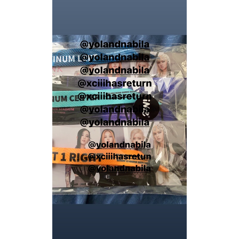 TIKET CAT PLATINUM CENTER RIGHT LEFT left DAY 1 DAY 2 KONSER BLACKPINK WORLD TOUR BORN PINK JAKARTA