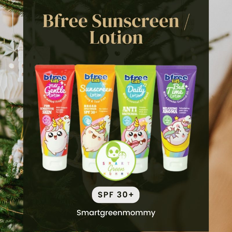 BFree Kids Sunscreen Lotion Daily Lotion Sunblock Anak SPF 30+
