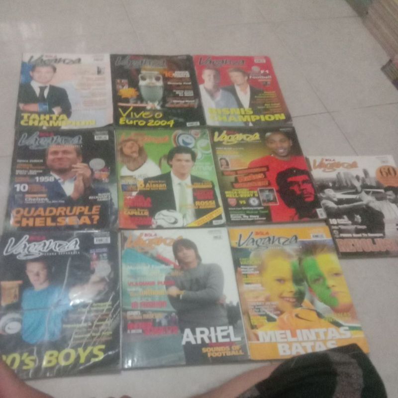 majalah bola vaganza 10 edisi