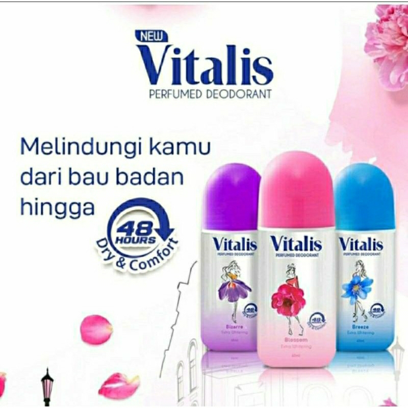 Vitalis Perfumed Deodorant Extra Whitening 40ml