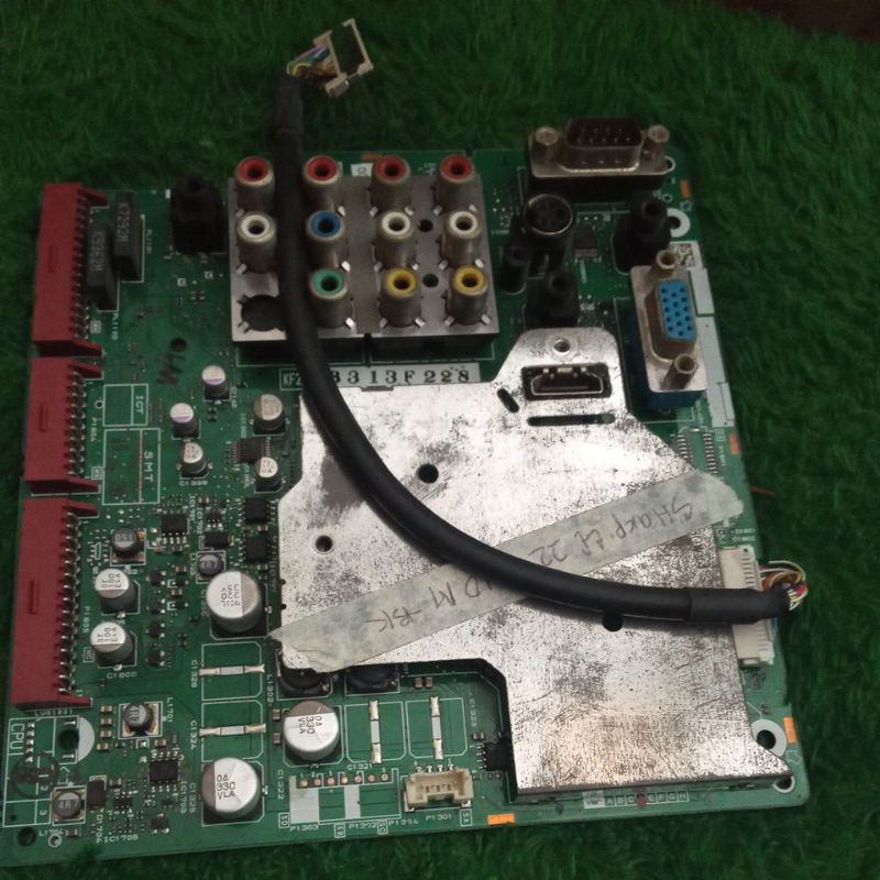 mesin tv merk Sharp LC 22 L 10 M bk