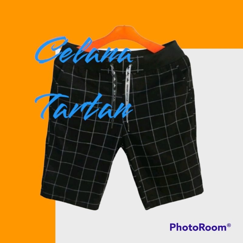 [BISA COD] CELANA PENDEK DISTRO / CELANA PENDEK COWOK/ CELANA TARTAN KOTAK KOTAK