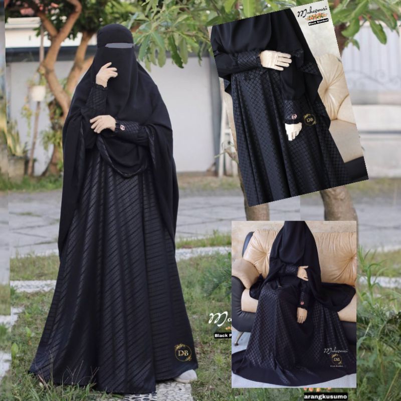 Maheswari Set Gamis Emboss Cadar By Duta Busana Fortaleza